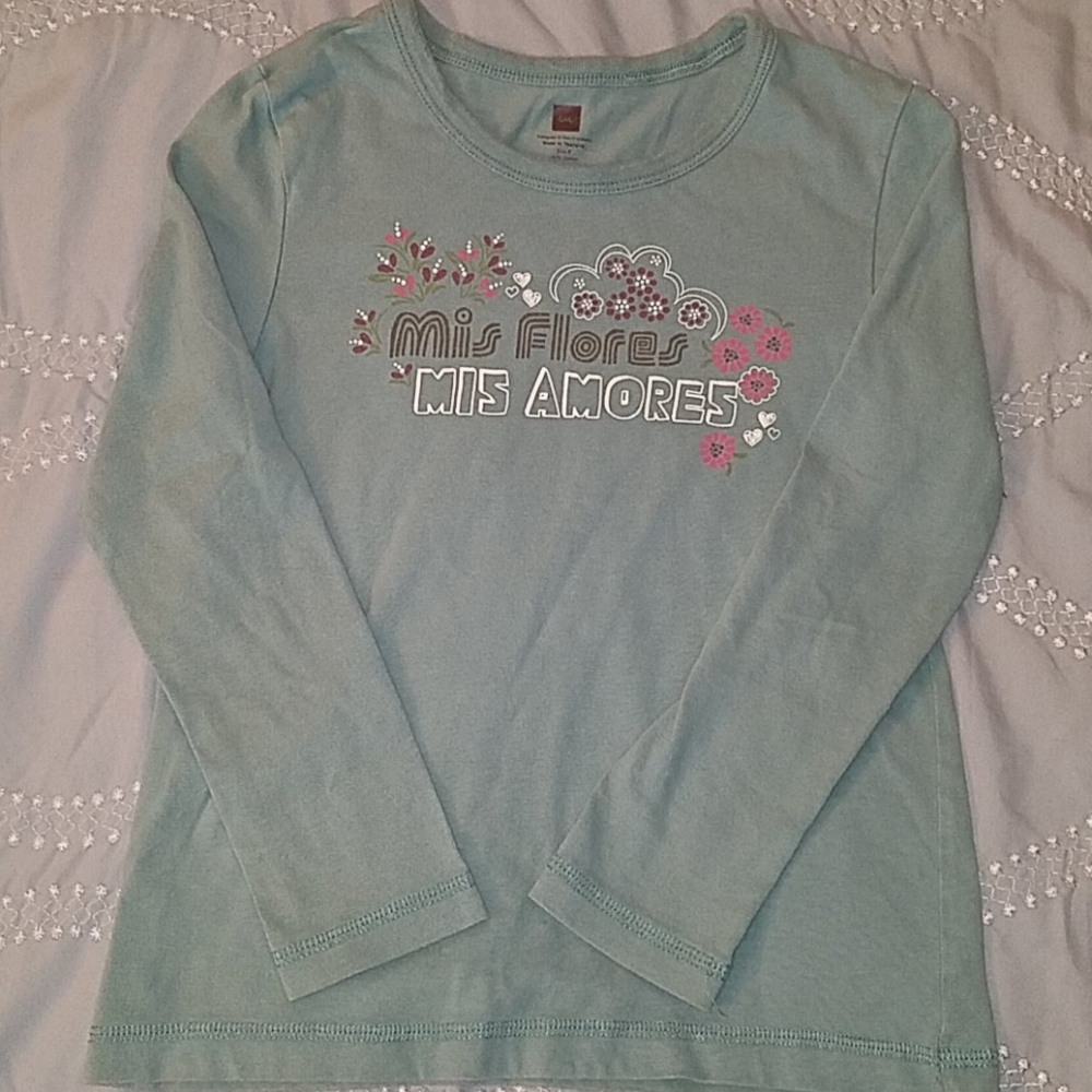 Tea Collection  girls long sleeve shirt